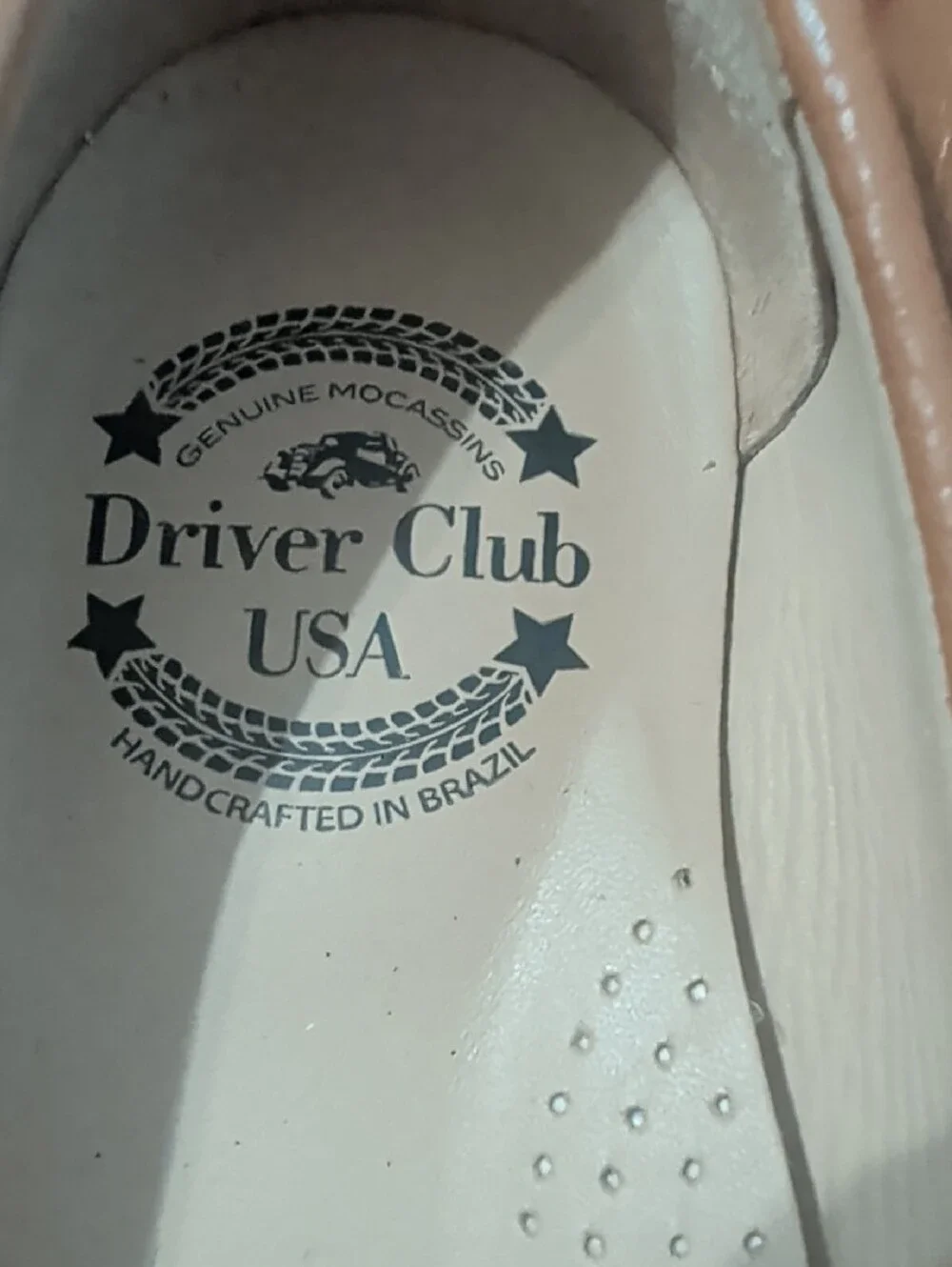 Driver Club USA Women's Tan Leather Penny Loafers
